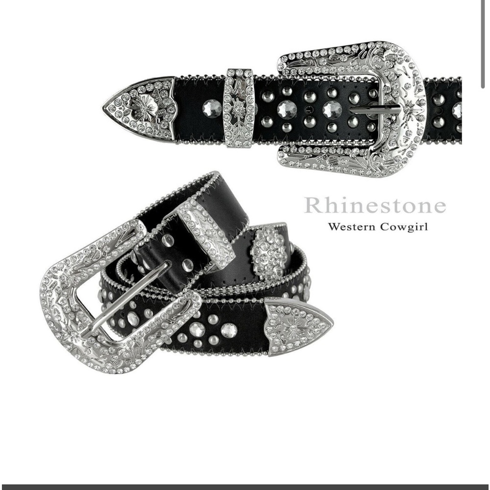 Rhinestone Belt Fashion Cowboy - Small